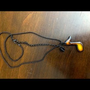 Music Note Mood Necklace